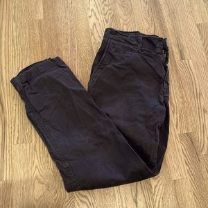 Mens Black AE Chino Pant